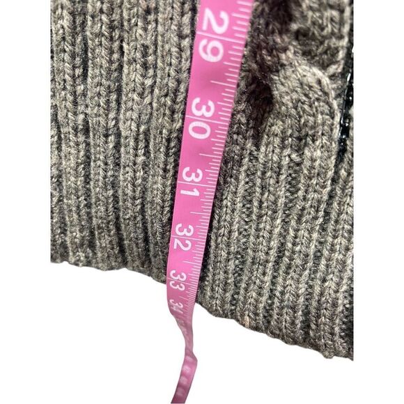 Forla Paris Cable Knit Turtleneck Sweater Dress - Picture 6 of 9